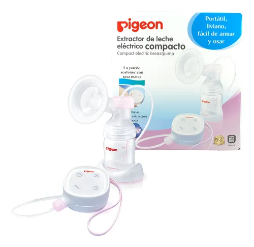 Extractor de Leche Eléctrico Compacto Pigeon.