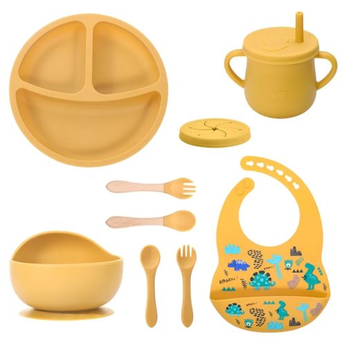 Set de alimentación complementaria Mostaza.