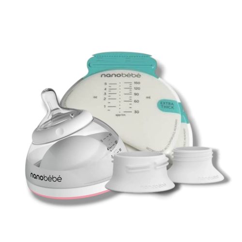 Set Lactancia recién nacido Gen1 NanoBebé rosado.
