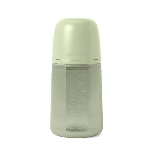 Mamadera Lake Green Colour Essence de 240ml con Tetina Fisiologica SX Pro de Silicona +3 meses Suavinex.
