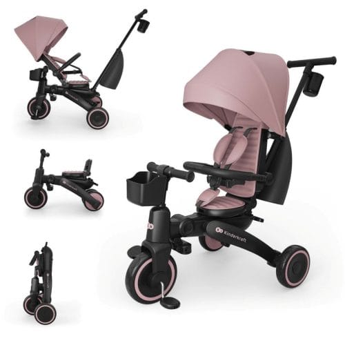 Triciclo evolutivo 6 en 1 Jazz 3 Pink Kinderkraft