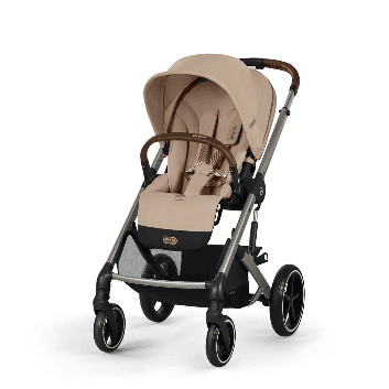 Coche de Paseo Balios S Lux One Pull Harness Taupe Almond Beige Cybex