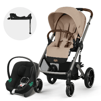 Travel System Balios S Lux 3 Taupe Almond Beige Cybex