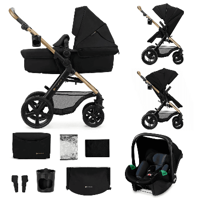 Travel System Moov 2 XL 3 en 1 Pure Black Kinderkraft